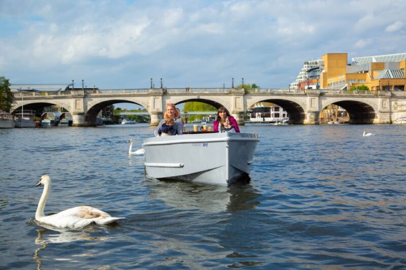 London: Goboat Rental in Kingston Upon Thames - No Boating Experience Needed