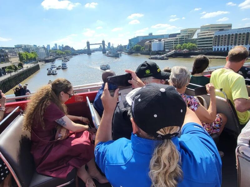 London: Guided Sightseeing Tour on a Vintage Open-Top Bus - Pickup and Drop-off