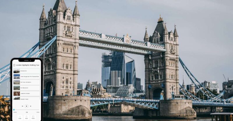 London: Highlights Self-Guided Walking Tour With Mobile App - Exploring at Your Own Pace