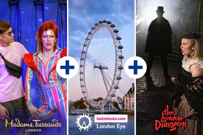 London: London Dungeon, London Eye, & Madame Tussauds Combo - Booking and Redemption