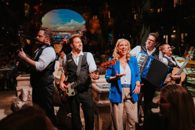 London: Mamma Mia! The Party — Theatrical Dining Experience - Seating Tiers Explained