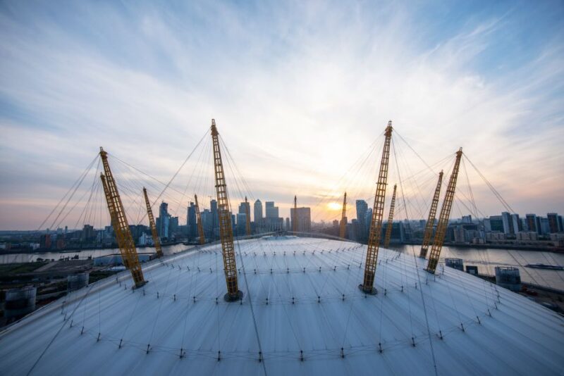 London: O2 Arena Rooftop Climbing Experience - Panoramic Views of the City Skyline