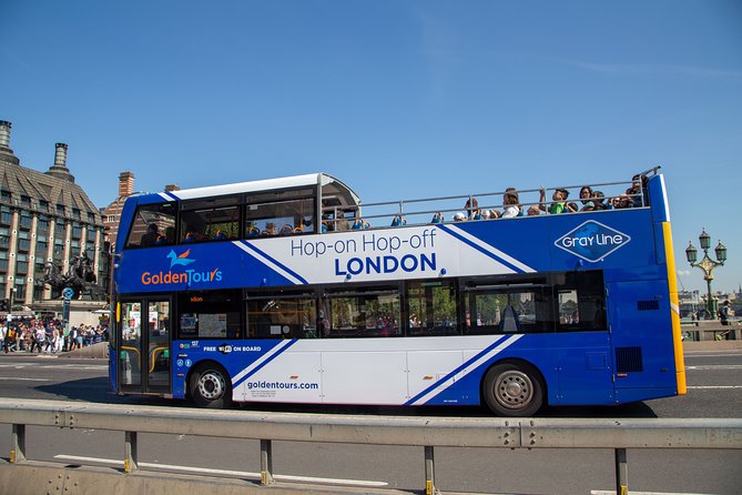 London Panoramic Open Top Bus Tour With Audio Guide - Excluded From the Tour