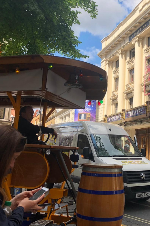 London: Piccadilly and Soho Beer Bike Tour - Experience Highlights