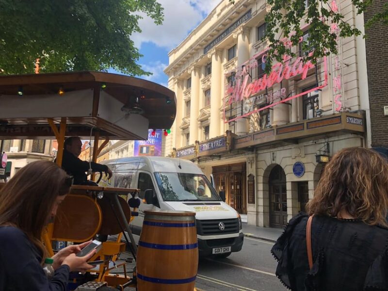London: Piccadilly and Soho Beer Bike Tour - Participation Details