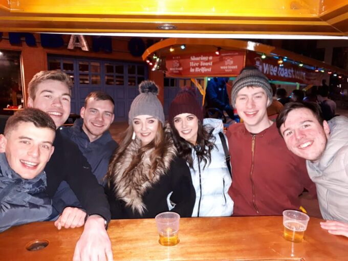 London: Piccadilly and Soho Beer Bike Tour - Refreshments and Music Onboard