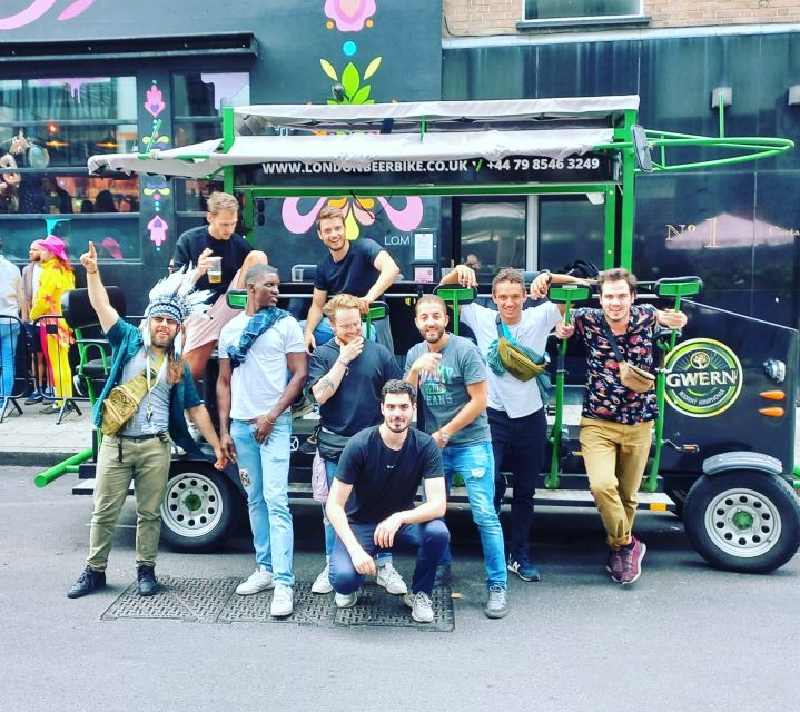 London: Private Beer Bike Tour With Unlimited Drinks - Key Points