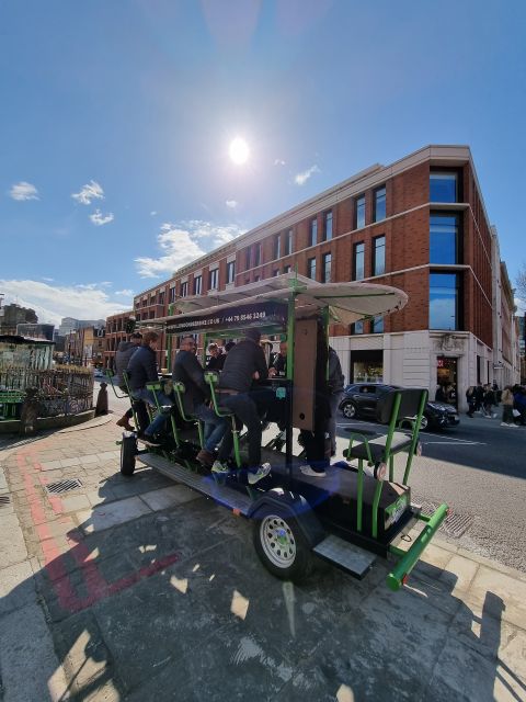 London: Private Beer Bike Tour With Unlimited Drinks - Vehicle Details