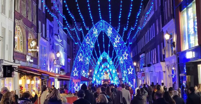 London: Private Christmas Lights and Markets Walking Tour - Key Points