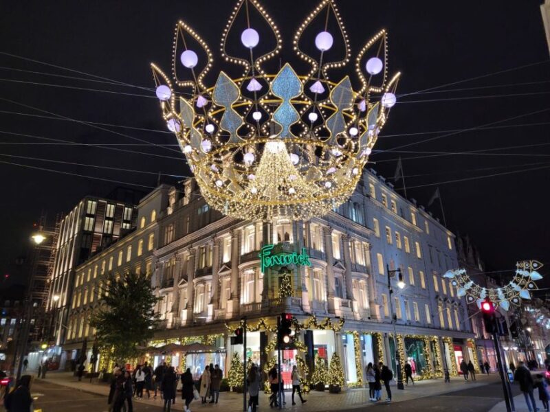 London: Private Christmas Lights and Markets Walking Tour - Covent Garden Experience