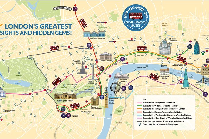 London Public Buses Audio Tour - Public Transportation Routes