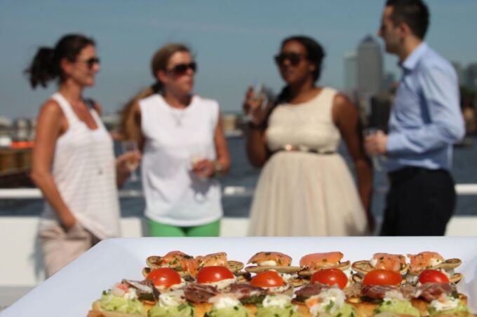 London: River Thames Evening Cruise With Bubbly and Canapés - Suitability and Age Restrictions
