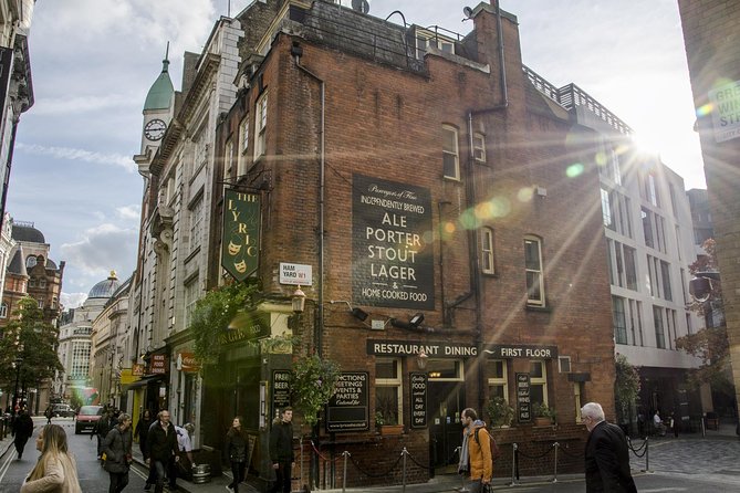 London Soho District Guided Walking Tour Semi-Private 12ppl Max - Inclusions and Exclusions