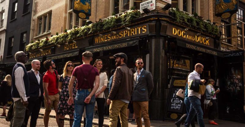London: Soho Music and Historic Pubs Walking Tour - Tour Duration and Meeting Point