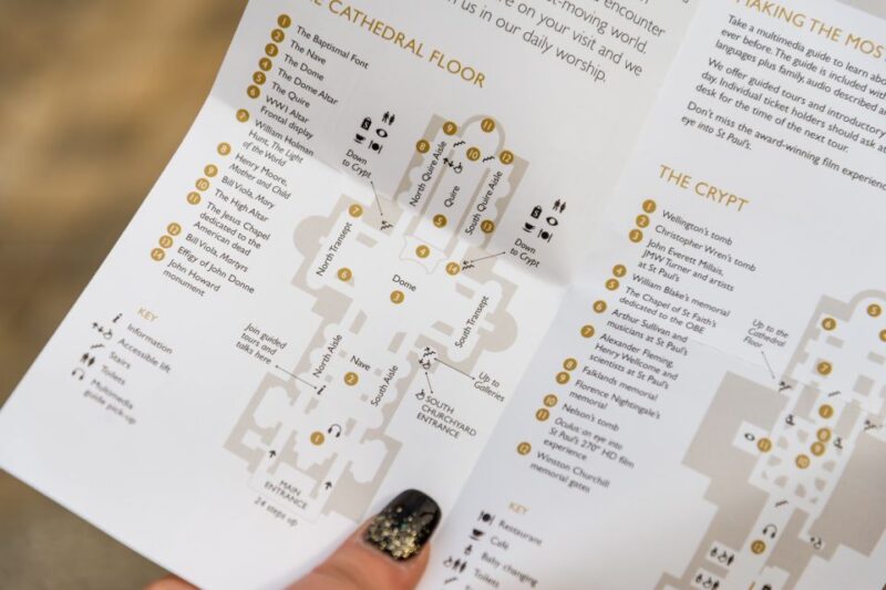 London: St Pauls Cathedral Entry Ticket - Attractions and Viewpoints