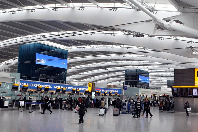 London to Heathrow Airport in a Private Minivan - Booking Process