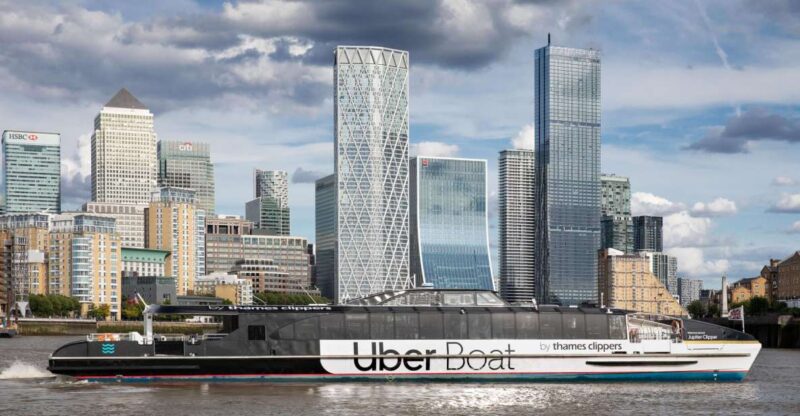 London: Uber Boat by Thames Clippers Hop-On Hop-Off Pass - High-Speed Catamarans and Amenities