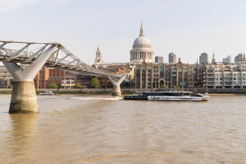 London: Uber Boat by Thames Clippers Single River Ticket - Included Amenities and Features