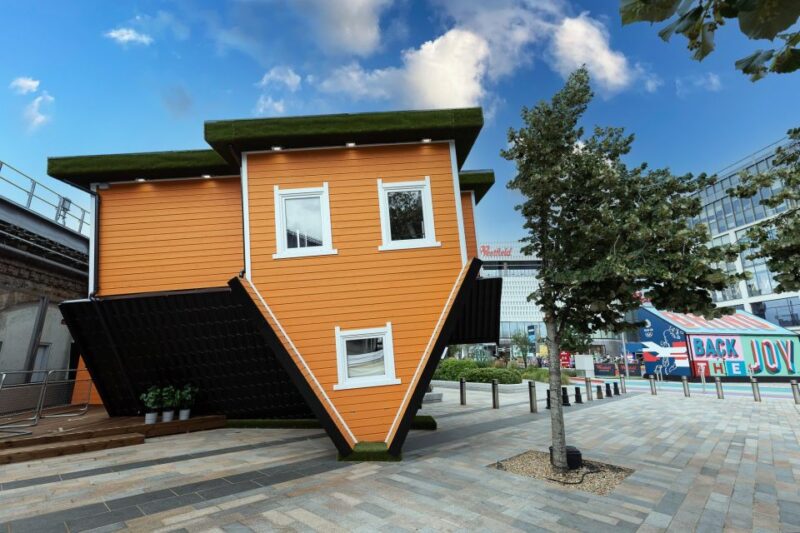 London: Upside Down House Westfield White City Entry Ticket - Key Points