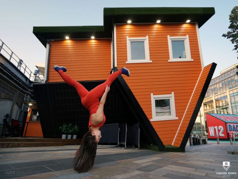 London: Upside Down House Westfield White City Entry Ticket - Highlights