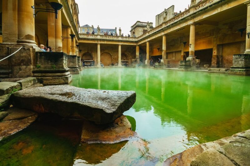 London: Windsor, Stonehenge, Bath, and Roman Baths Day Trip - Admire the Roman Baths