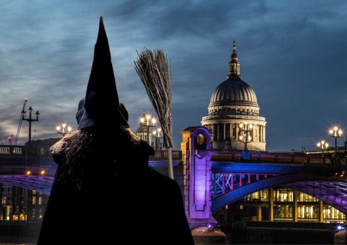 London: Witches and History Magical Walking Tour - Crossing the Millennium Bridge