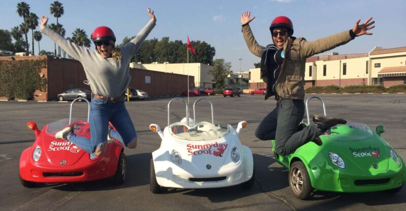 Los Angeles: 1-Hour Mini-Car Guided Adventure Ride YOU Drive - Vehicle and Safety Details