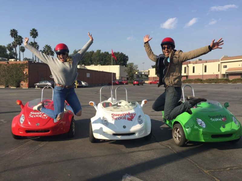 Los Angeles: 1-Hour Mini-Car Guided Adventure Ride YOU Drive - Booking and Cancellation