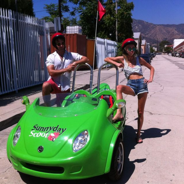 Los Angeles: 1-Hour Mini-Car Guided Adventure Ride YOU Drive - Scenic Views and Locations