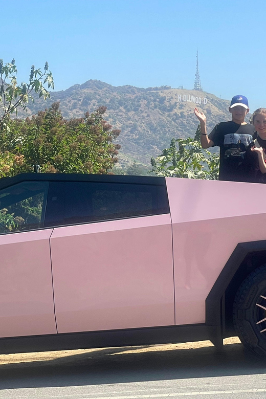Los Angeles: 30-Minute Hollywood Sign Tesla Cyber Truck Tour - Driver License and Waiver Requirements