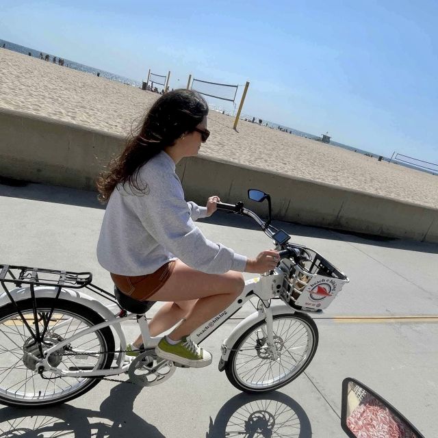 Los Angeles: Beach E-Bike Ride to Santa Monica and Back! - Key Points