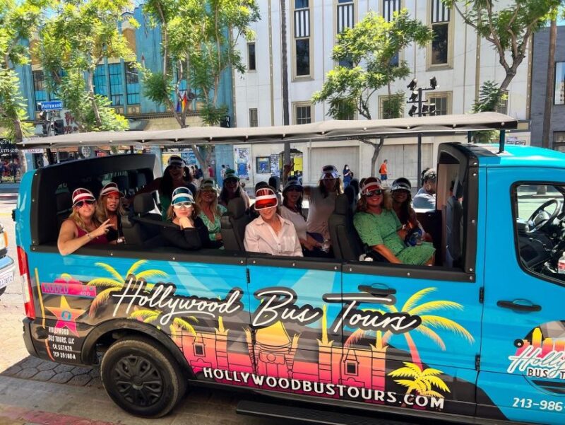 Los Angeles: Celebrity Homes and Hollywood Open-Air Bus Tour - Itinerary Highlights