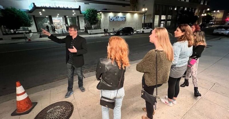 Los Angeles: Downtown Hollywood Guided Ghost Walking Tour - Itinerary Highlights