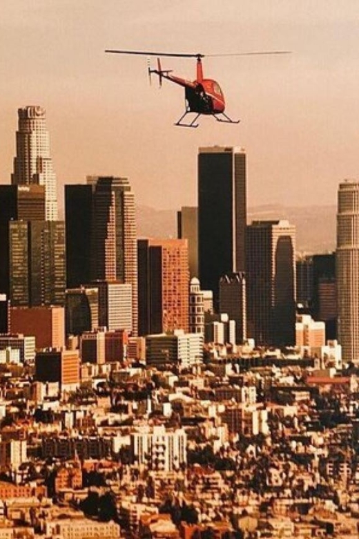 Los Angeles: Downtown Rooftop Landing Helicopter Tour - Key Points