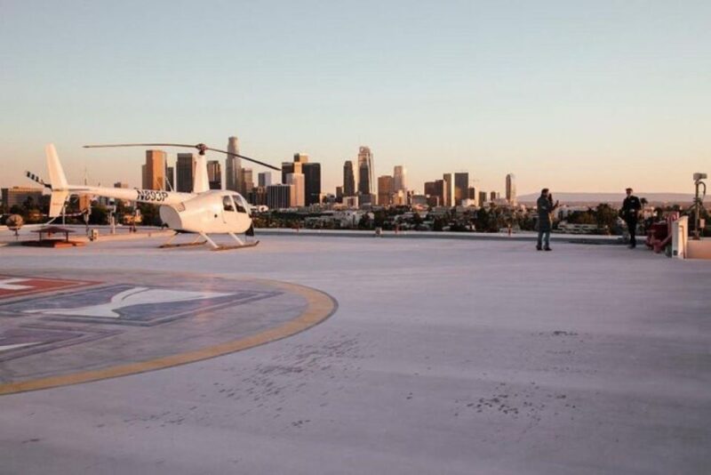 Los Angeles: Downtown Rooftop Landing Helicopter Tour - Booking Information