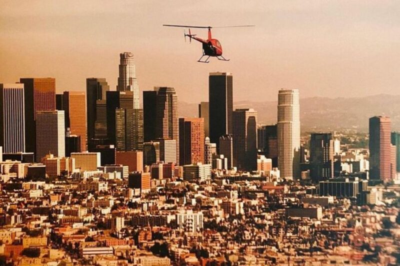 Los Angeles: Downtown Rooftop Landing Helicopter Tour - Scenic Attractions