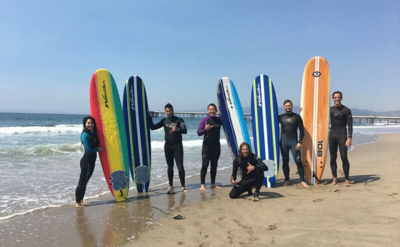 Los Angeles: Group Surfing Lesson - Meeting Point and Requirements