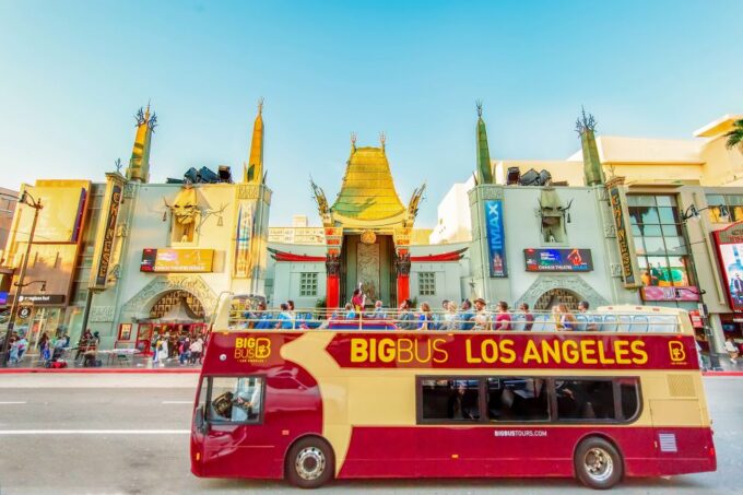 Los Angeles: Hop-on Hop-off Sightseeing Tour by Open-top Bus - Exploring Universal Studios and Warner Bros