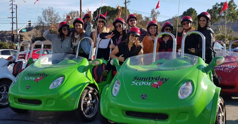 Los Angeles: Mini Car Self-Driving City Tour With a Guide - Key Points