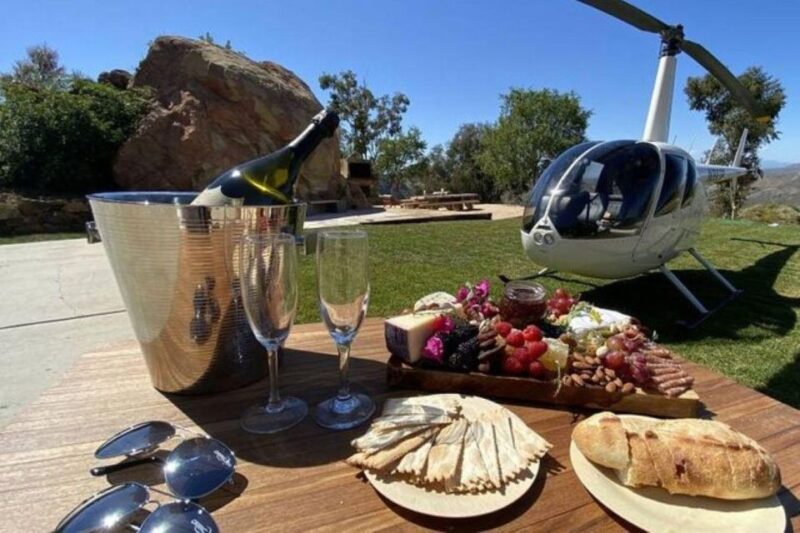 Los Angeles: Private Helicopter Hideaway Day Trip - Included Amenities