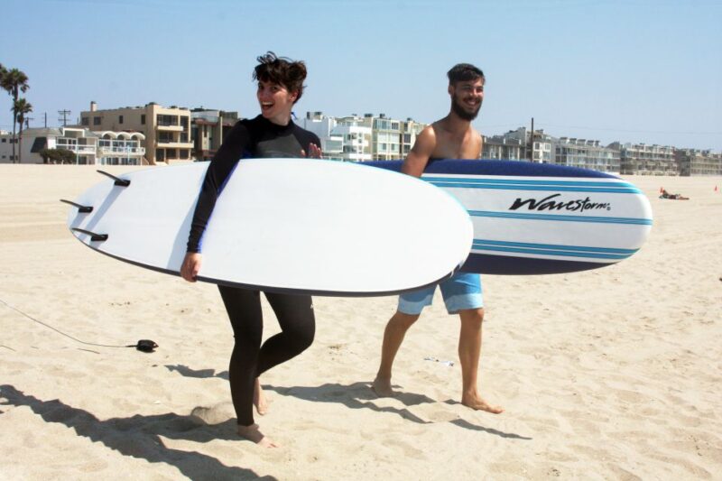 Los Angeles: Private Surfing Lesson - Instructor and Language Options