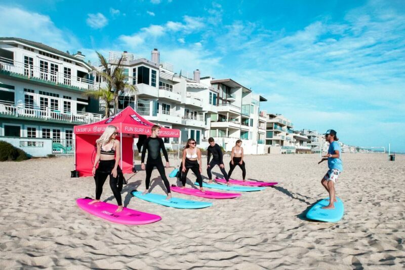 Los Angeles: Surfing Lesson in Venice Beach - The Learning Process in Detail