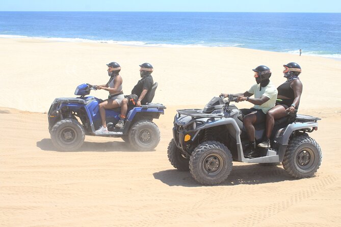 Los Cabos Beach & Desert Tour in Automatic Atv + Tequila Tasting - Transportation and Bookings