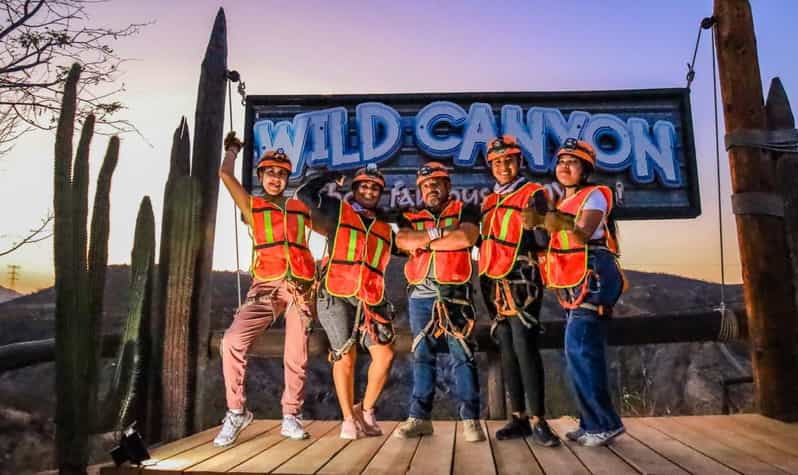 Los Cabos: Moon Zipping Fire (Utv Ride & Night Ziplines) - Key Points
