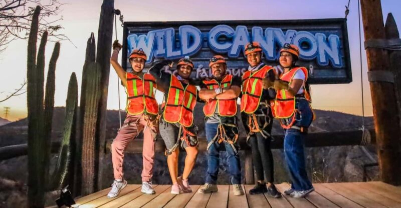 Los Cabos: Moon Zipping Fire (Utv Ride & Night Ziplines) - Experience Description