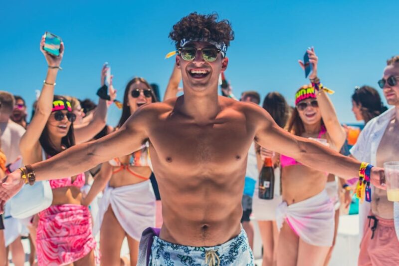 Los Cabos: Sunset: Party Cruise! Open Bar With Fajitas Food - Key Points