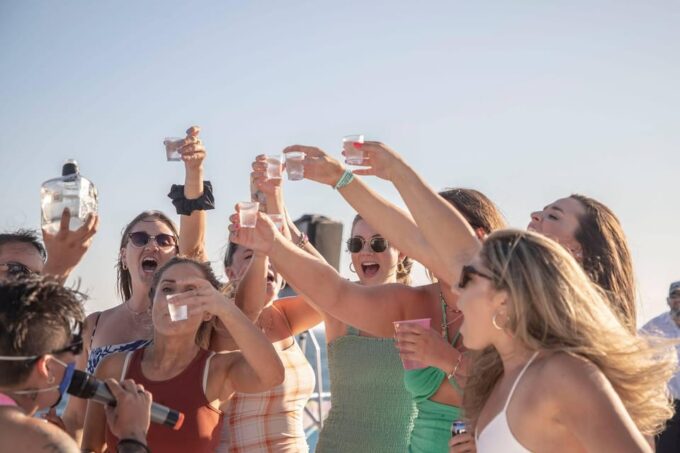 Los Cabos: Sunset: Party Cruise! Open Bar With Fajitas Food - Meeting Point and Arrival