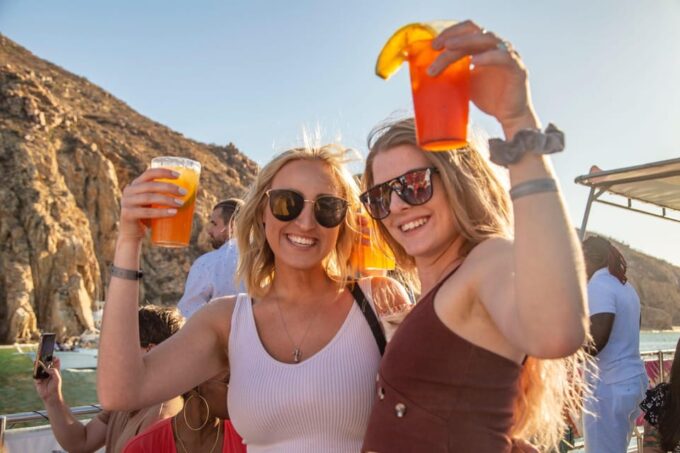 Los Cabos: Sunset: Party Cruise! Open Bar With Fajitas Food - Frequently Asked Questions