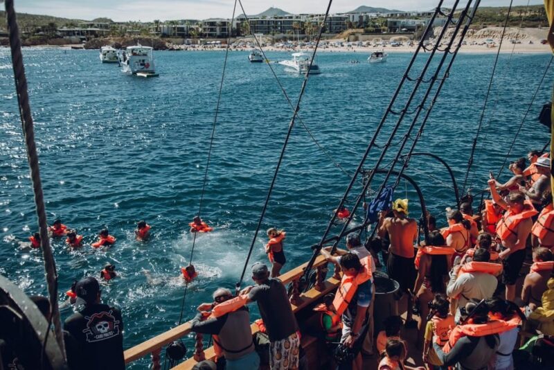 Los Cabos: Treasure Hunt Snorkel + Food and Drinks - Key Points
