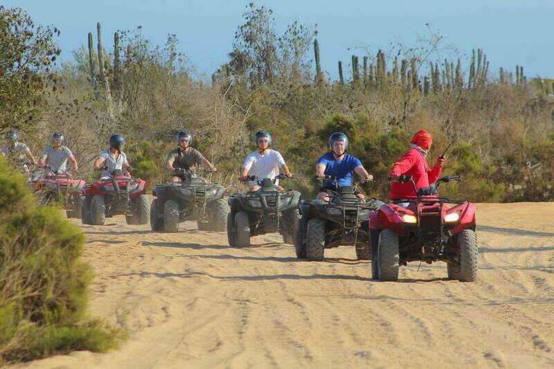 Los cabos:ATV beach&desert with transfer & tequila tasting - Key Points